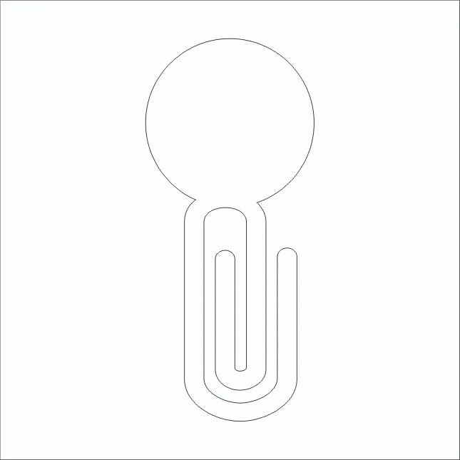 marca página clips