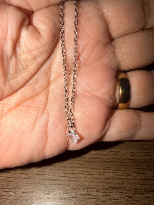 Colar Pingente Cristal