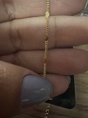 Pulseira Detalhes Coração