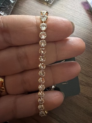 Pulseira Riviera Redonda 4mm