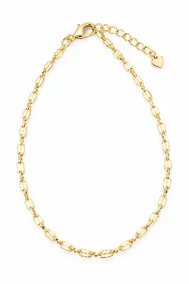 Pulseira Corrente Elo Duplo Fino