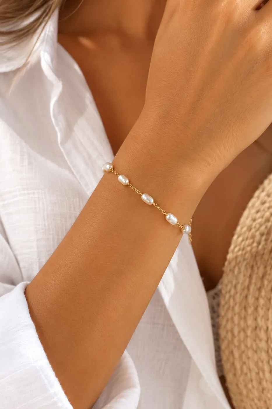 Pulseira Perolas do Mar