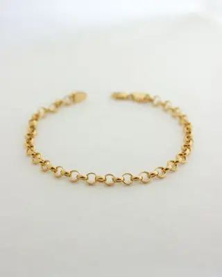 Pulseira Elo Português 2mm