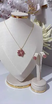 CONJUNTO FLOR LUXO