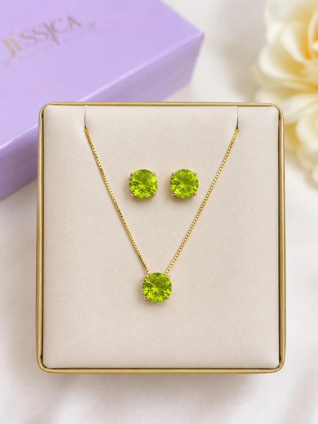 Conjunto maçã verde