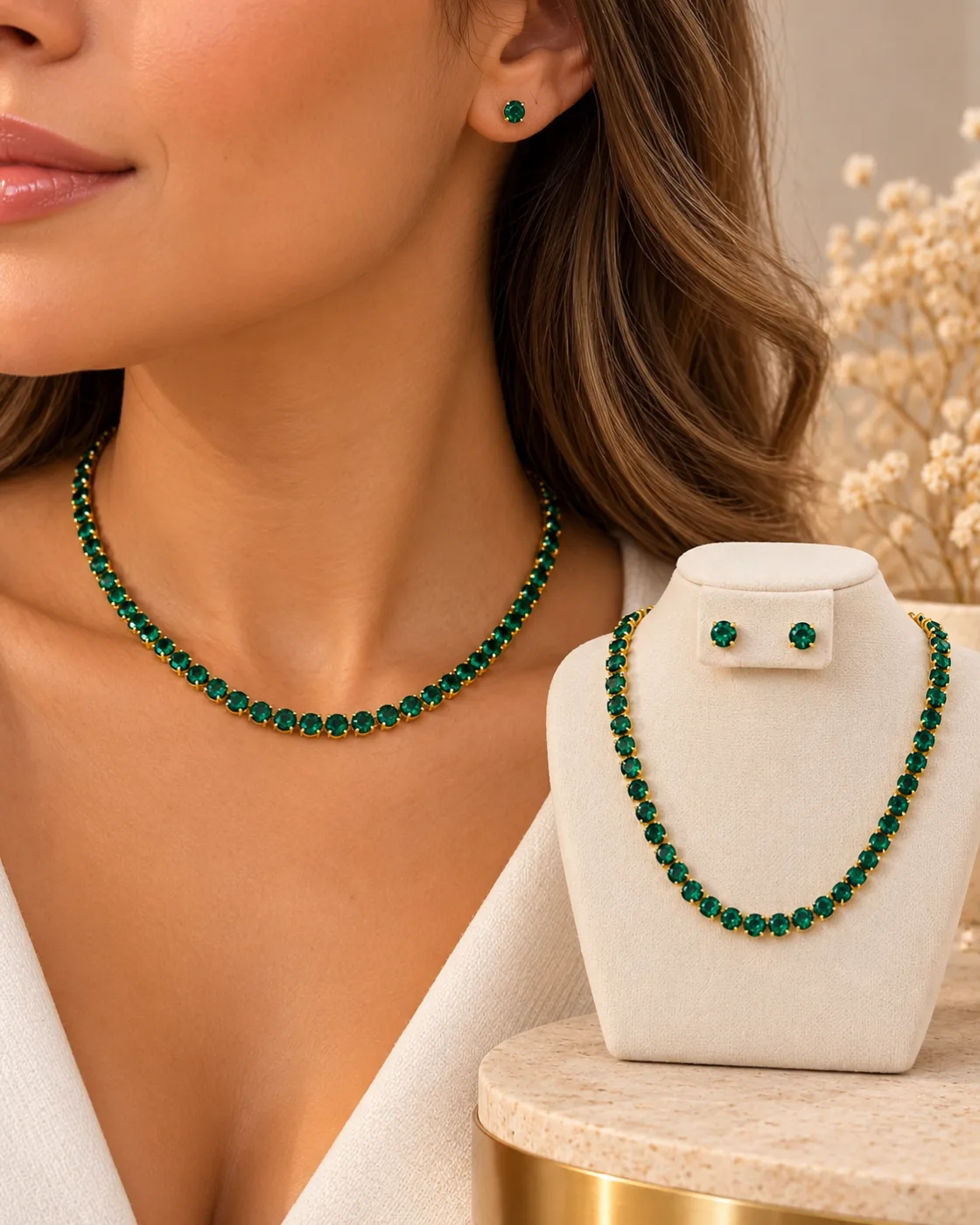 Conjunto Riviera Verde Esmeralda