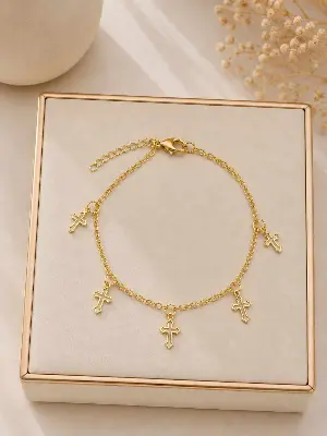 Pulseira crucifixo
