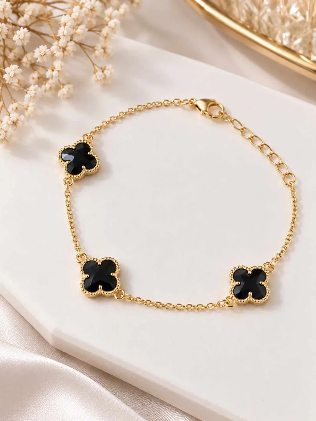 Pulseira Van Cleef preta