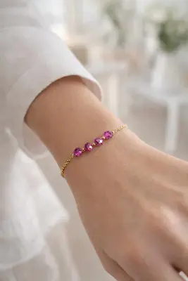PULSEIRA CRISTAIS PINK