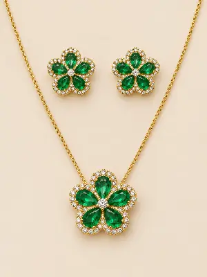 Conj. Flor Verde